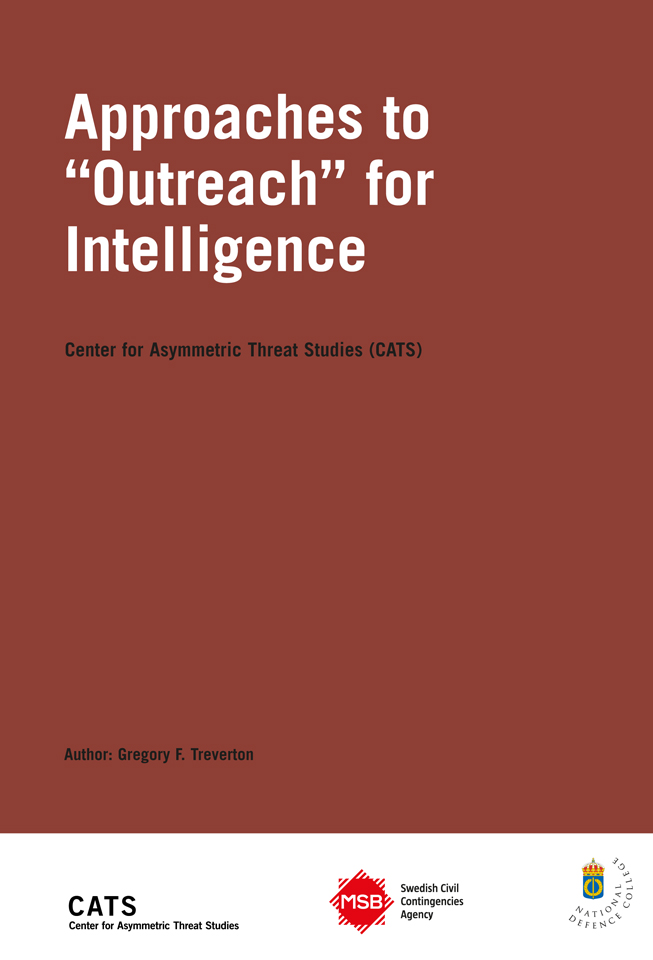 Approaches to ”Outreach” for Intelligence