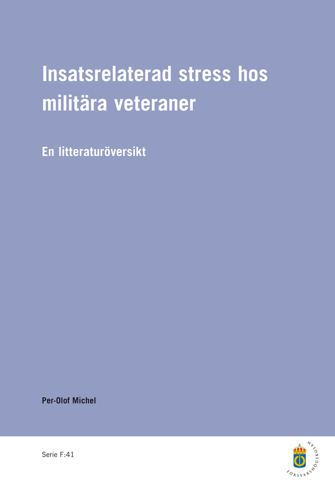 Insatsrelaterad stress hos militära veteraner