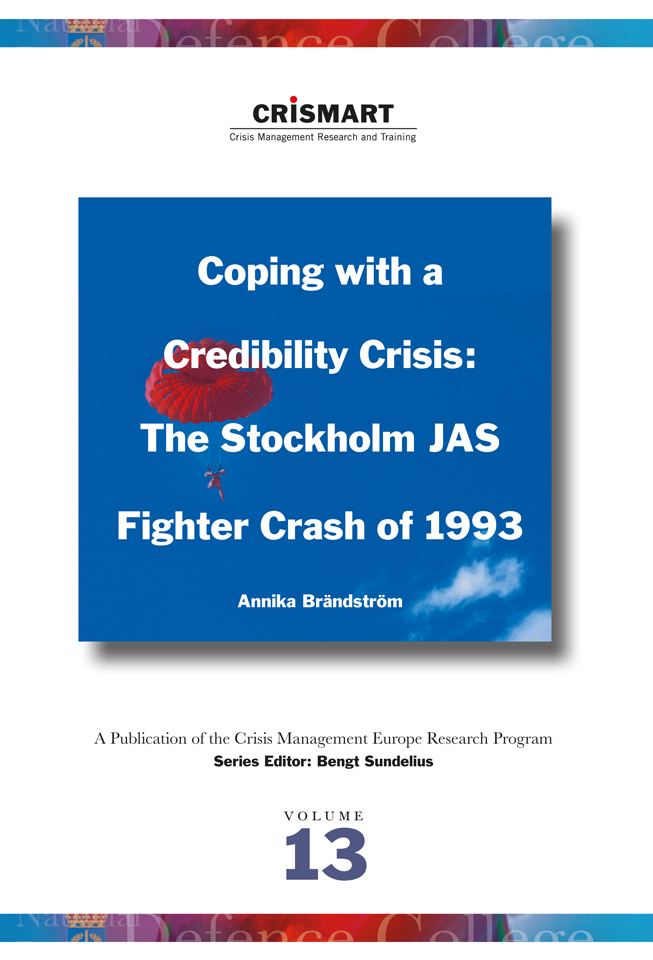 Coping with a credibility crisis