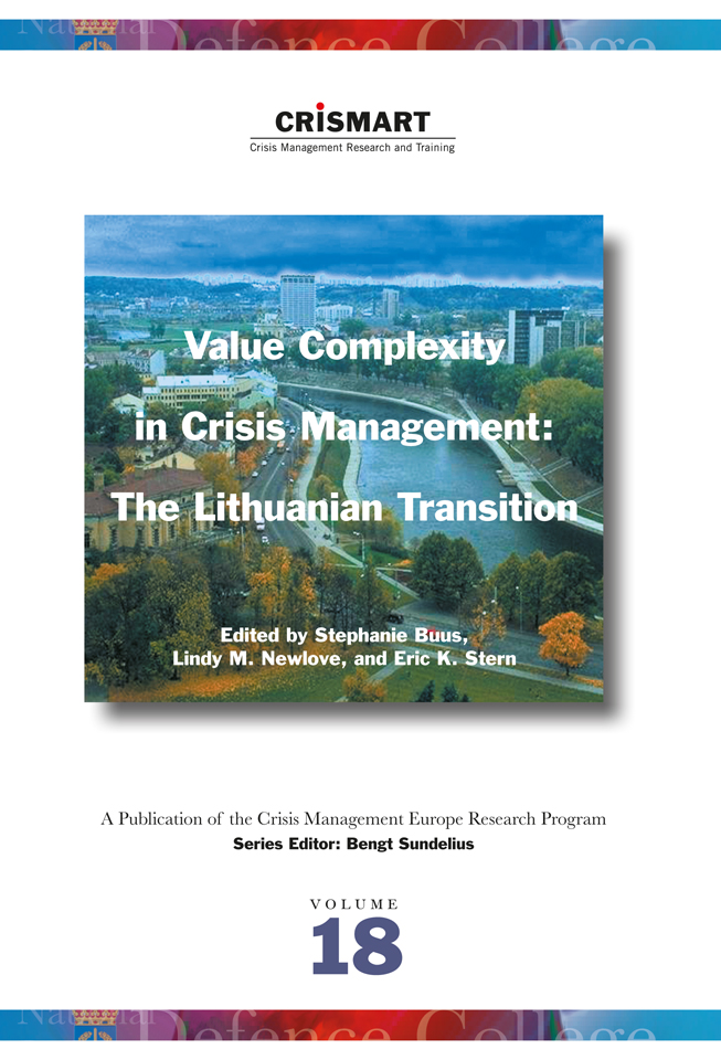 Value complexity in crisis management