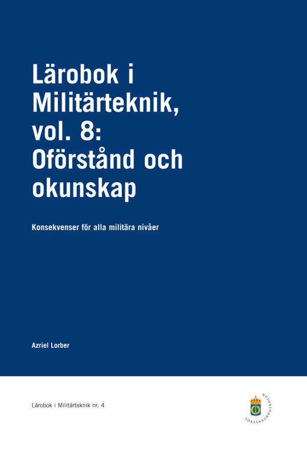 Lärobok i militärteknik vol. 8