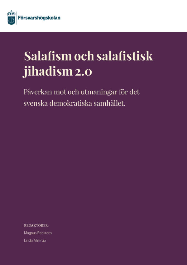 Rapport Salafism och salfistisk jihadism framsida webb